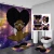 Import Sexy African Women Girl Waterproof Shower Curtain, Digital Print Polyester Non-Slip Rug Toilet Lid Cover Bath Shower Curtain/ from China