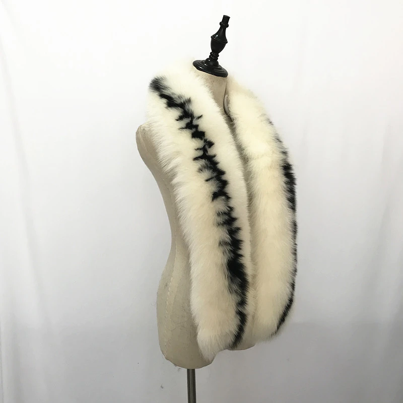 SF0465 Classic Style Fox Fur Scarf/Real Fur Scarf Winter Neckwear