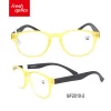 SF2010 Guaranteed quality proper price half frame eyewear reading glasses with pen case italian design
