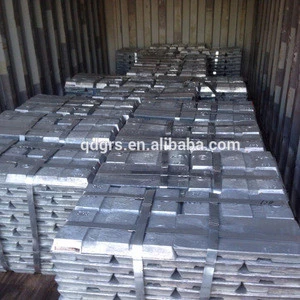 SHG Pure zinc Ingot 99.99% 99.995% wholesale price