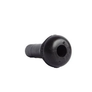 Short Black Rubber Industrial Replacement TR413 Snap In Tire Valve Stems
