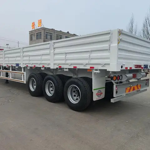 Side Walls cargo Trailer 40ft Van Box cargo Truck Trailer