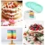 Import Silicone Layered Cake Mold Round Shape Rectangular Silicone Bread Pan Toast Bread Mold Cake Tray Mould Non-stick Baking Tools from China
