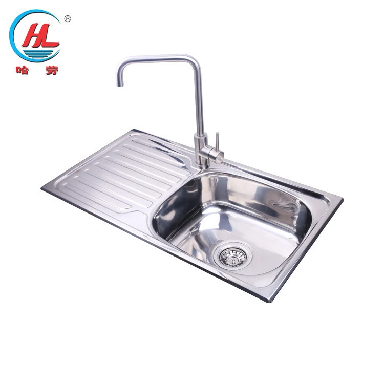 Single Bowl Kitchen Sink 304 Stainless Steel Hand Washing Kitchen Sink Stainless Steel Kitchen Sinks