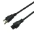 Import SIPU OEM ODM C13 C14 Laptop 3 prong usa stander ac extension plug us computer power cord from China
