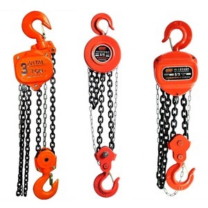Small size best quality manual hand rope pulley hoist 2ton 3t hand chain hoists