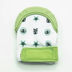 Soft Cotton Silicone Kids Glove Baby Teething Mitten