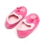 Import Soft Pink Warm Plush Kids Shoes Indoor Outdoor Slippers from China