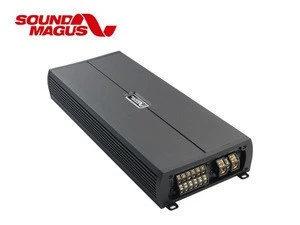 Soundmagus 6Channel Full range class D regulated power supply car amplifier SK1200.6 6x100Wrms @4ohm