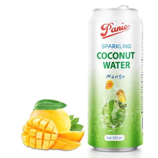 Canned Pure Coconut Water with Different Fruit Flavours