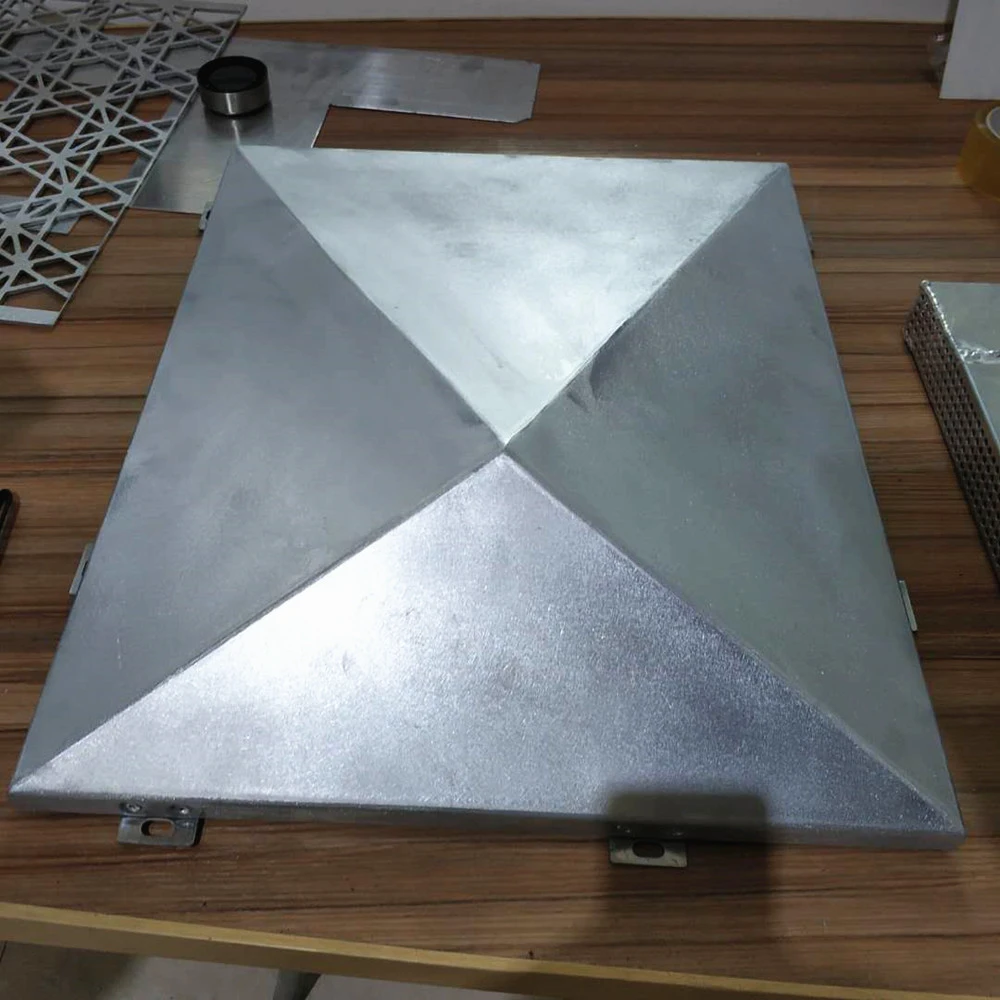 Special Custom Aluminium Veneer Shape/Aluminum Triangle Wall panel Cladding Facade