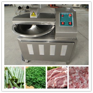 Speed fast frozen meat cutter machine/meat bowl cutter