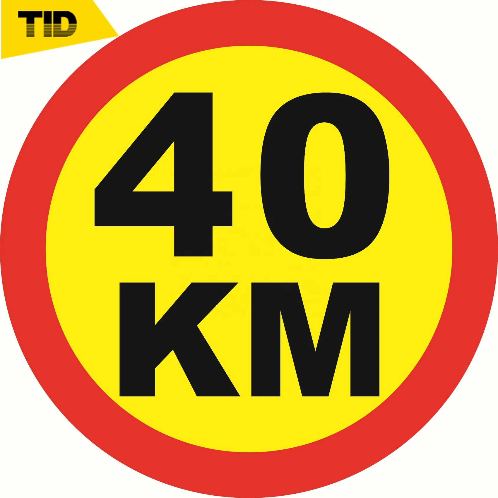 Speed Limits Traffic Control Reflective Sign Sheeting