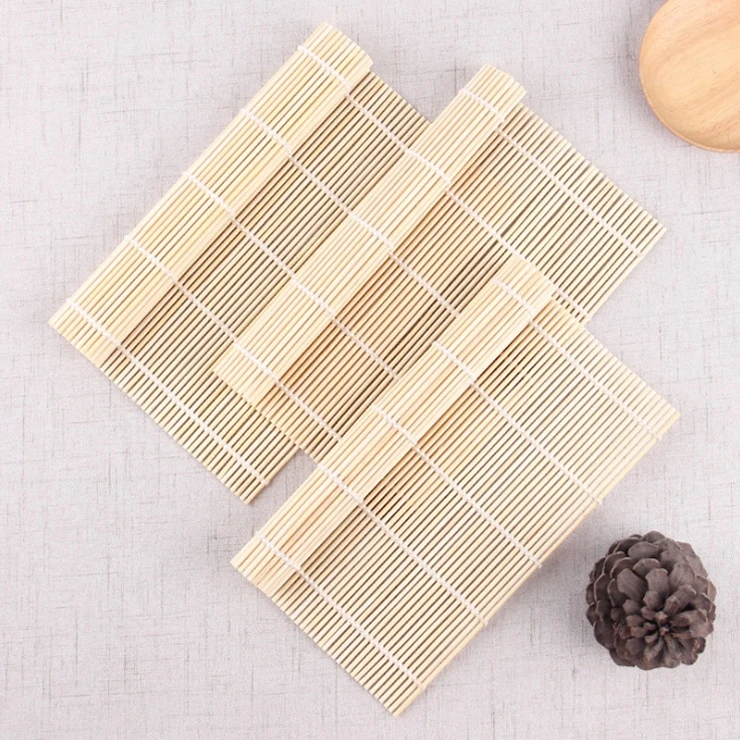 Square Bamboo Sushi Rolling Mat