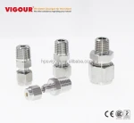 SS316L Male and Female tube connector tube fitting connector