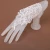 Import ST-0004 Hot sale high quality cheap white silk wedding glove dress from China