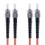 Import ST to ST Fiber Patch Cable 50/125 OM2 Multimode Fiber from China