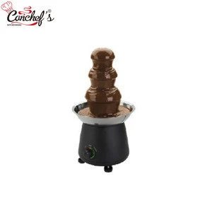 stainless steel 3-tiers Mini Chocolate fountain