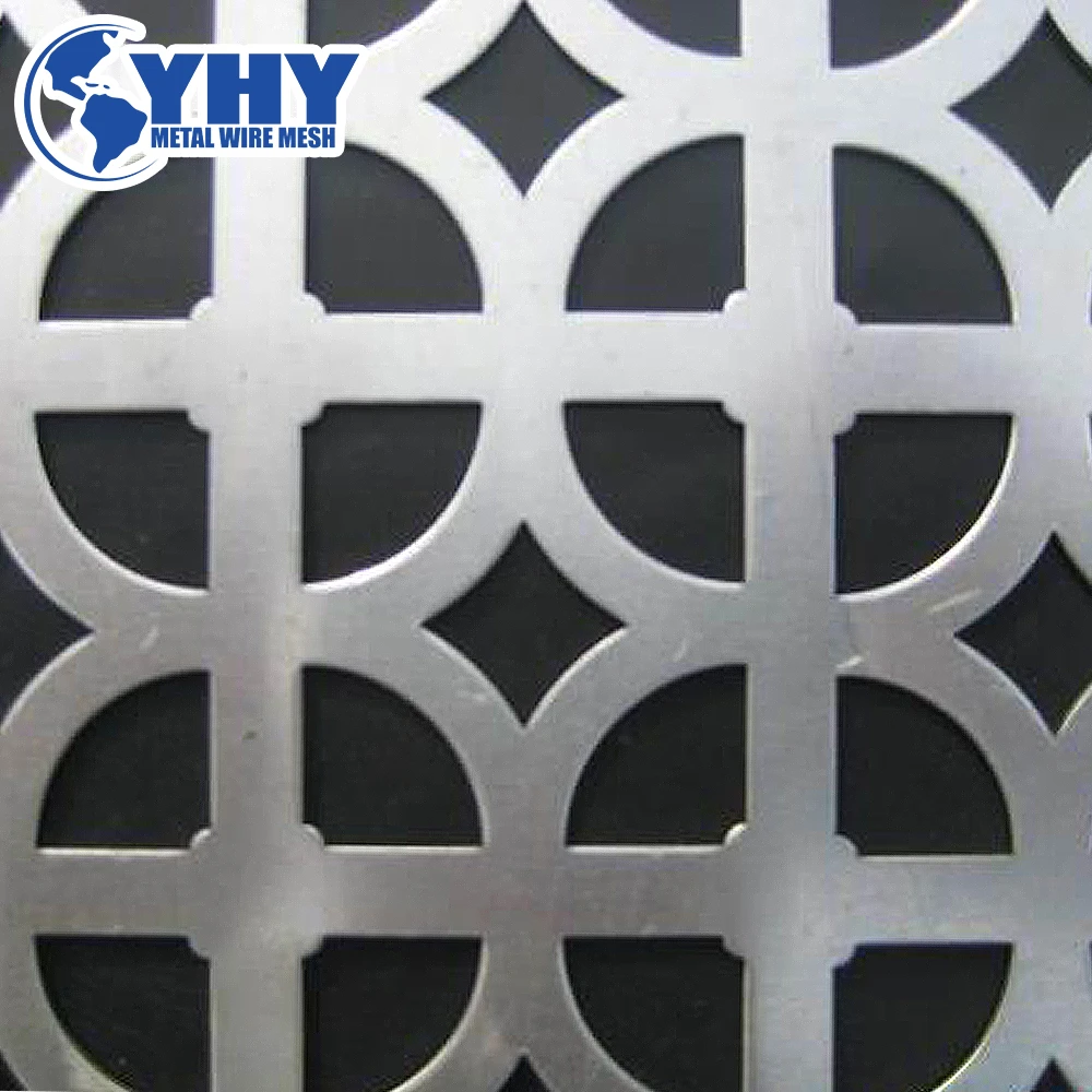 Stainless Steel 304 Perforated Metal Mesh Plates Sheets