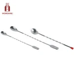 stainless steel bar spoon 12 inch