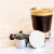 Import Stainless Steel Coffee Filter Nescafe Accessories Nespresso Refill Reusable Capsule With Coffee Tamper Hammer Coffee Filter Film from China