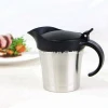 Stainless Steel Double Wall Sauce Jug / Gravy Boat