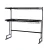 Import Stainless Steel Kitchen 2 Tier Dish Rack Sink Drying Rack Black Bowl Storage Shelving Over the Sink Dish Draining Rack from China