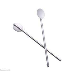 Stainless Steel Metal Mixing Spoon Swizzle Stick Party Cocktail Bar Tool Stirrer