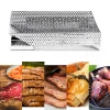 Stainless Steel Pellet Smoke Generator Cold Smoker Box Grilling BBQ Accessories Apple Wood Chips Barbecue Grill Cooking Outdoor