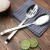 Import stainless steel serving spoon set, buffet salad rice kitchen spoon from China