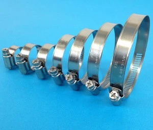 Stainless Steel Tightener American Style Hose Clamp