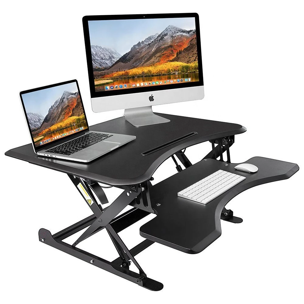 Buy Standing Desk Converter Sit Stand Convertible Computer Standup Up ...