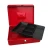 Import Stationery Offic 300*240*90 Square Protable Safety Steel Cash Box with Key Lock from China