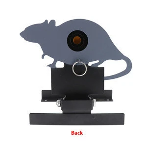 Steel Outdoor moving Cord reset Rat Filed Shooting target