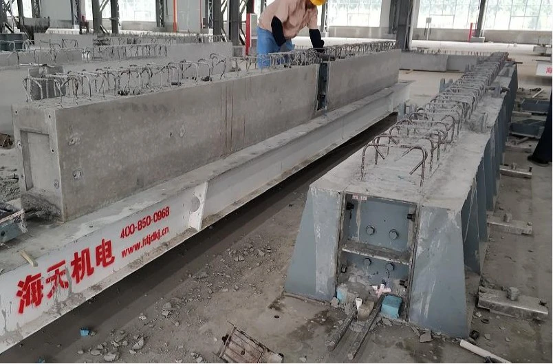 Steel reinforced molds for concrete column