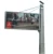 Import steel structure outdoor scrolling Advertising light box LED billboard display from China