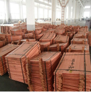 Stock 99.99% pure copper cathode / cathode copper..