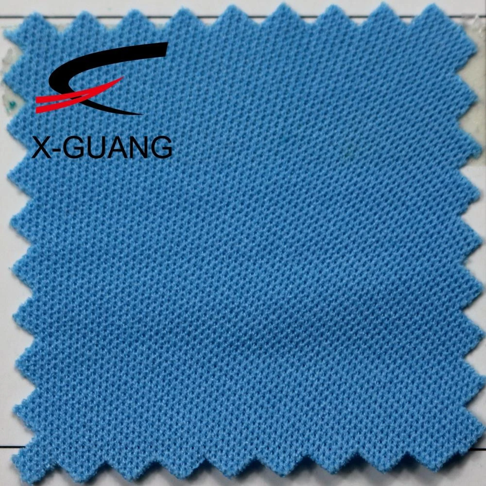 Stock Lot Breathable 100% Polyester Knitted Cheap Dri Fit Pique Polo Fabric For Rib And Scarf