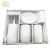 Import stock simple style ceramic bathroom set 4pcs,whole sale ceramic bathroom set for mother&#39;s day,white ceramic bathroom accessories from China