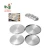 Import Stove Top Burner Covers,4Pcs/Set Stainless Steel Kitchen Stove Top Burner Covers Cooker Protection Pan Set Replacement from China