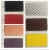 Import Straw mat pattern leather Both Sides Strech PU Leather for Car Seat from China
