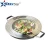 Strength Products Stainless Steel 32cm combined pot lid fit 8.25&quot; to 12.5&quot; Frying Pan Cover and Cookware Glass Lids