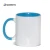 Import Sublimation 11oz Inner Handle Color Ceramic Mug Made in China At Low Price Wholesale from China