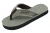 Import Summer beach outdoor sports eva outsole canvas fabrics straps gray men flip-flop slipper from China