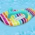 Import Summer Water Play Equipment PVC Lounger Floating Raft Toy Inflatable Slipper Swimming Pool Float With Drink Holder from China