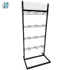 Supermarket retail shop store floor stand displays higher cost performance shelf display rack with hooks
