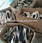 Sweet women pump foldable dance shoes with small bag in 2018