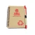 Import T0045 Low MOQ Recyclable Spiral notebook with paper eco pen from China