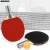 Import Table tennis racket for beginners, children&#39;s finished double racket suit, horizontal and straight  2 sets from China
