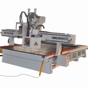 tangential tool and boring unit multi woodworking with CE certificate ATC CNC router